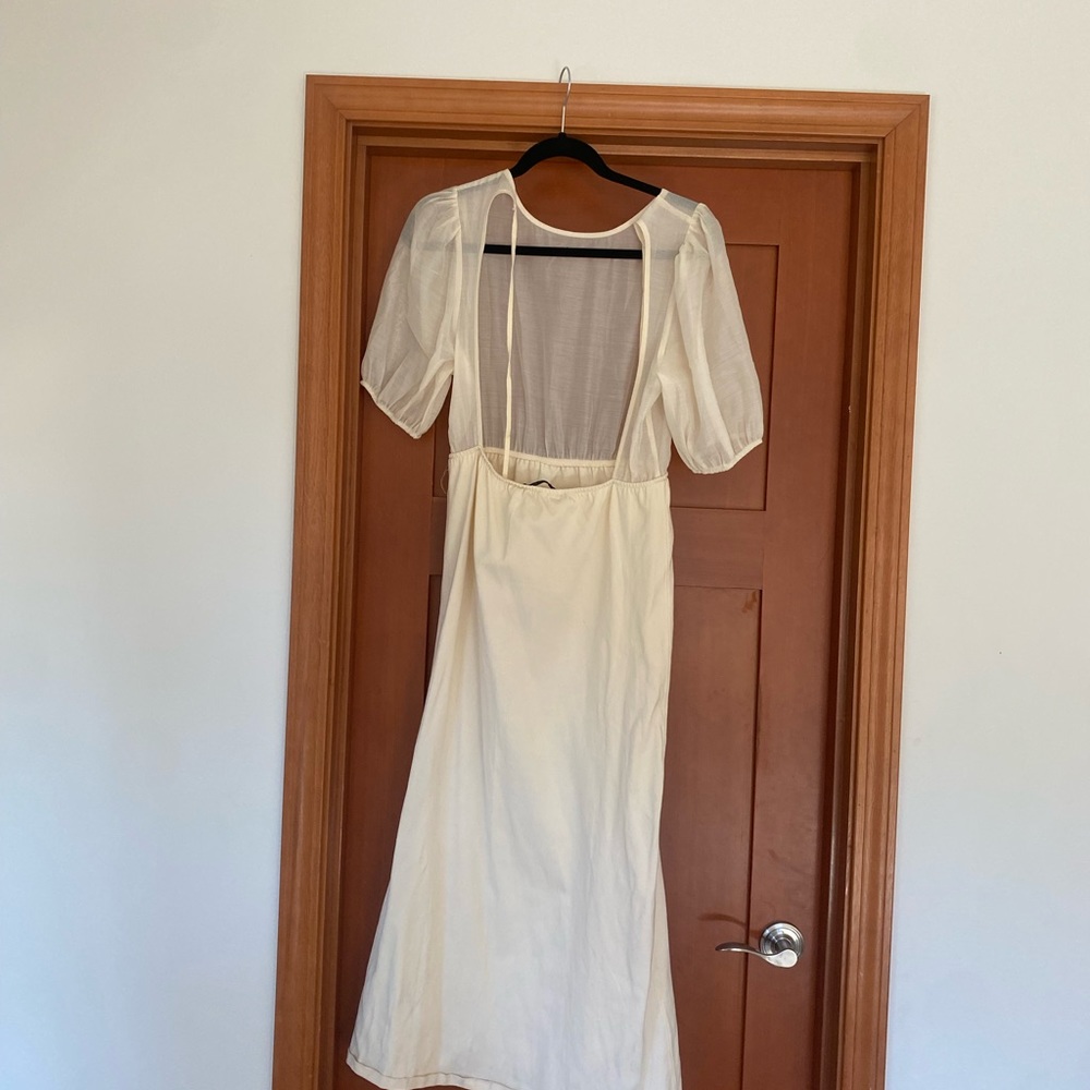 Occasion midi dress white